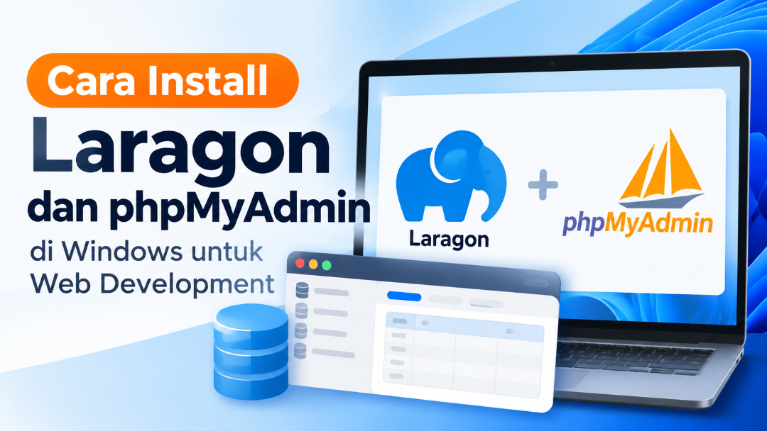 Cara Install Laragon dan phpMyAdmin di Windows untuk Web Development