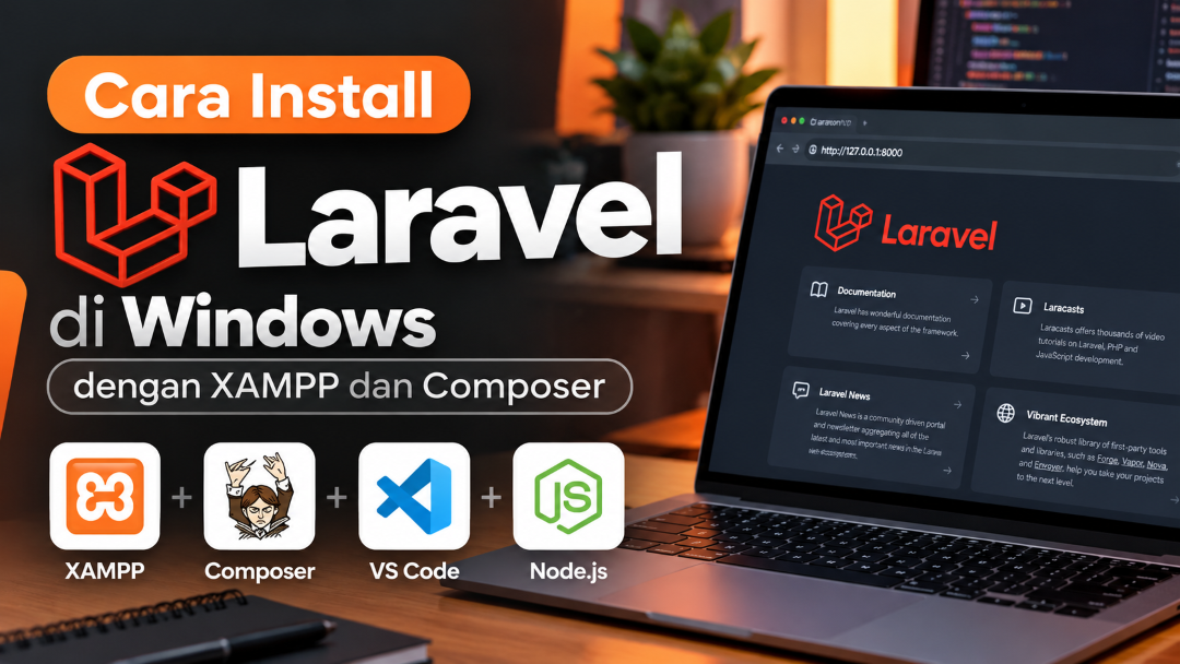Cara Install Laravel di Windows dengan XAMPP dan Composer